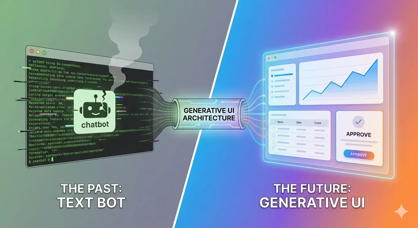 From Chatbots to Adaptive Interfaces: The Shift to Generative UI